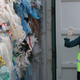Malaysia’s Minister of Energy, Science, Technology, Environment and Climate Change Yeo Bee Yin shows plastic waste shipment in Port Klang, Malaysia.